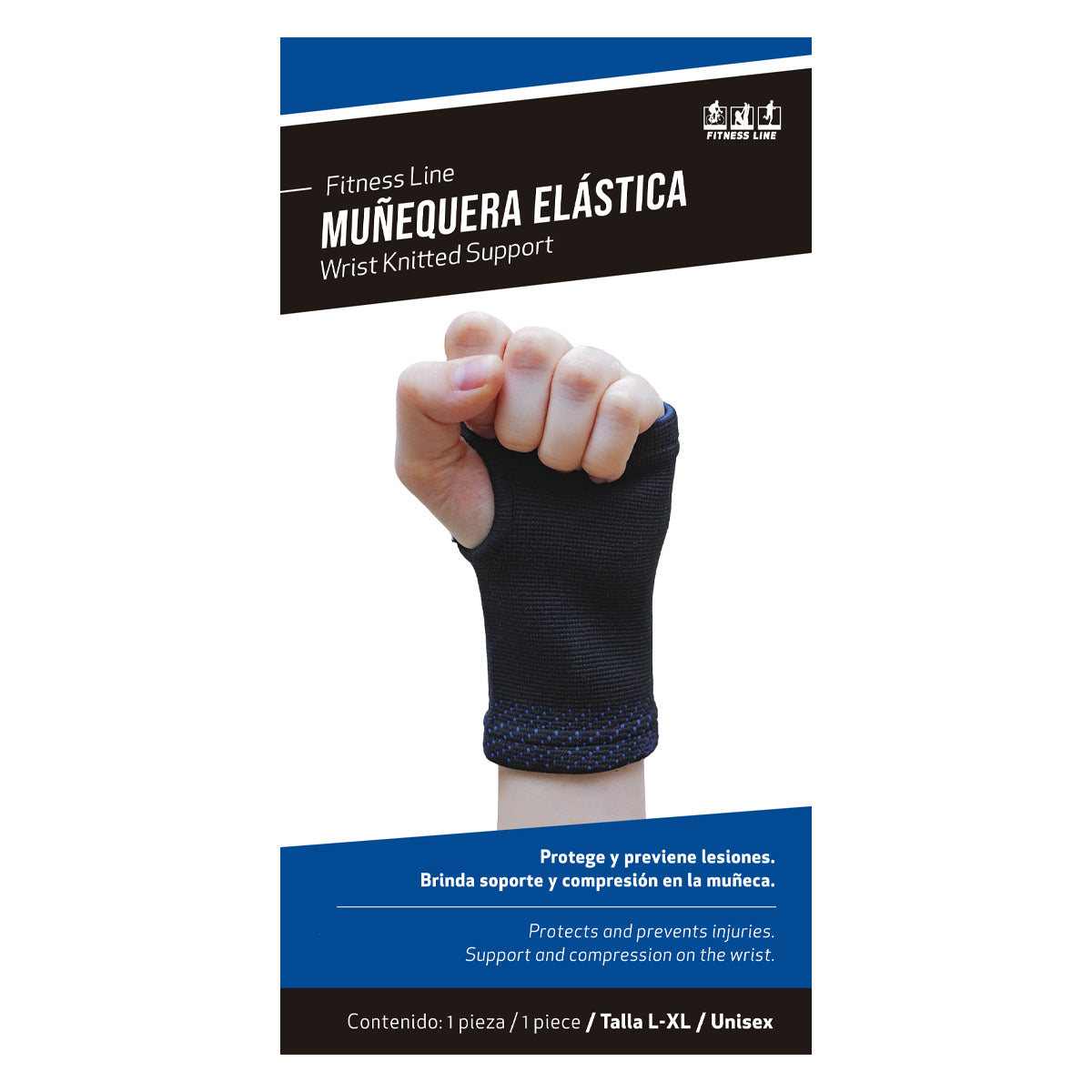 Muñequera elástica