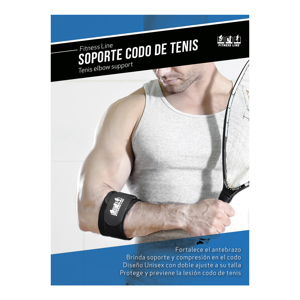 Soporte Codo De Tenis