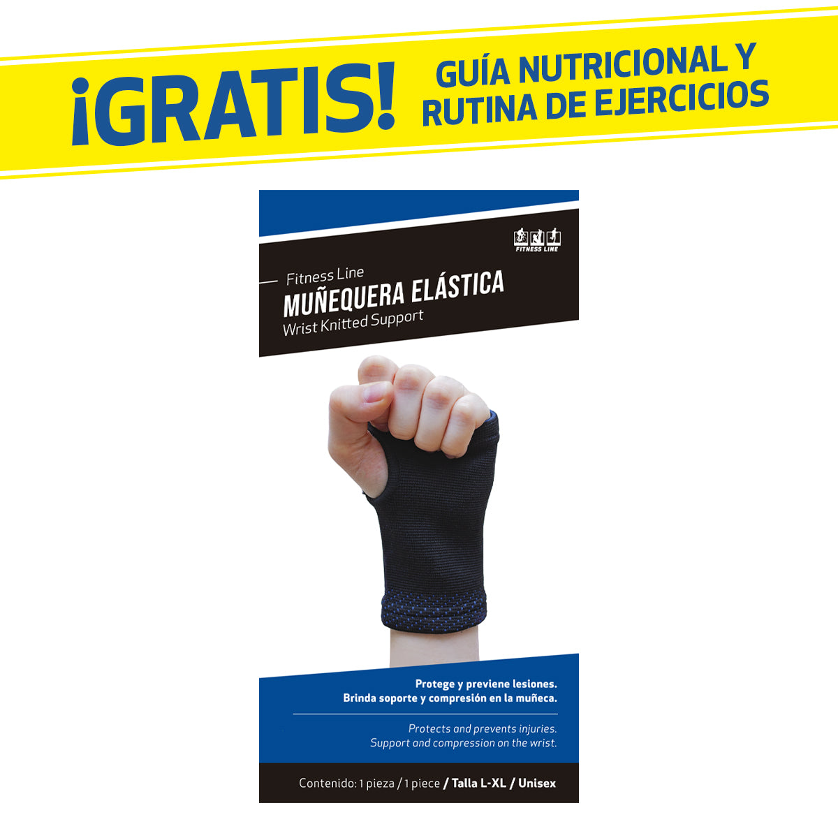 Muñequera elástica
