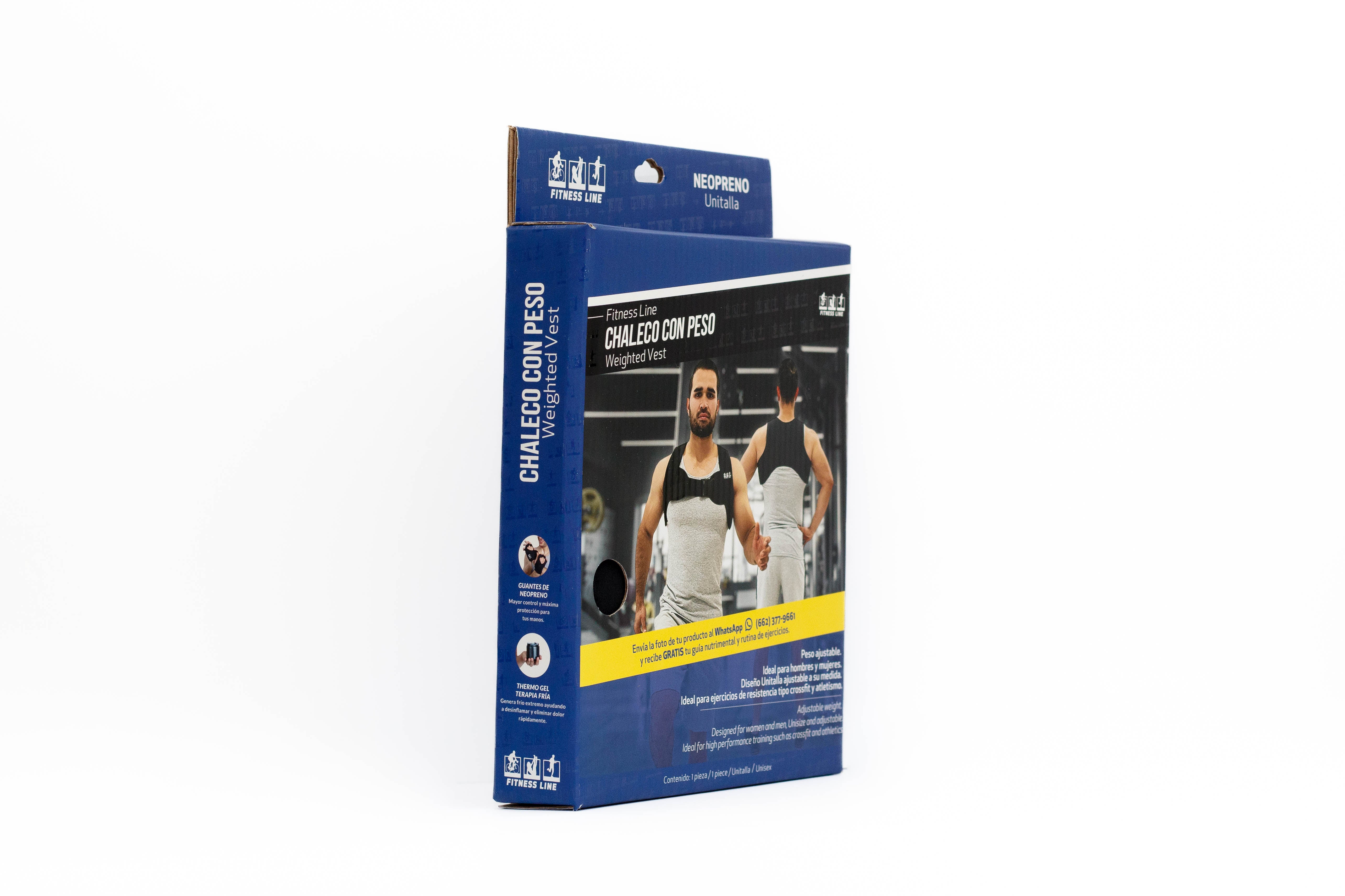 Chaleco con peso 8 LBS