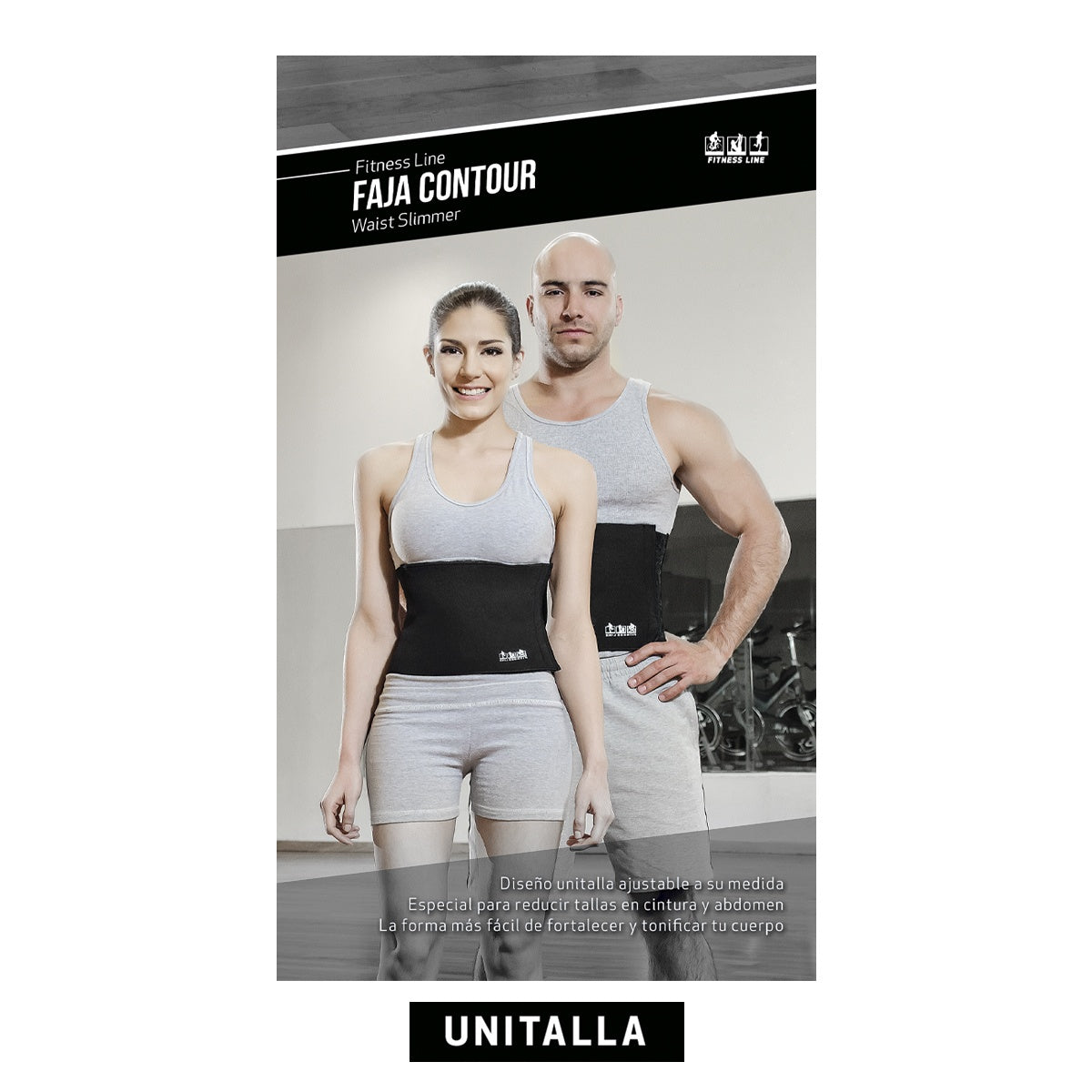 Faja Contour Unisex 25 Cm