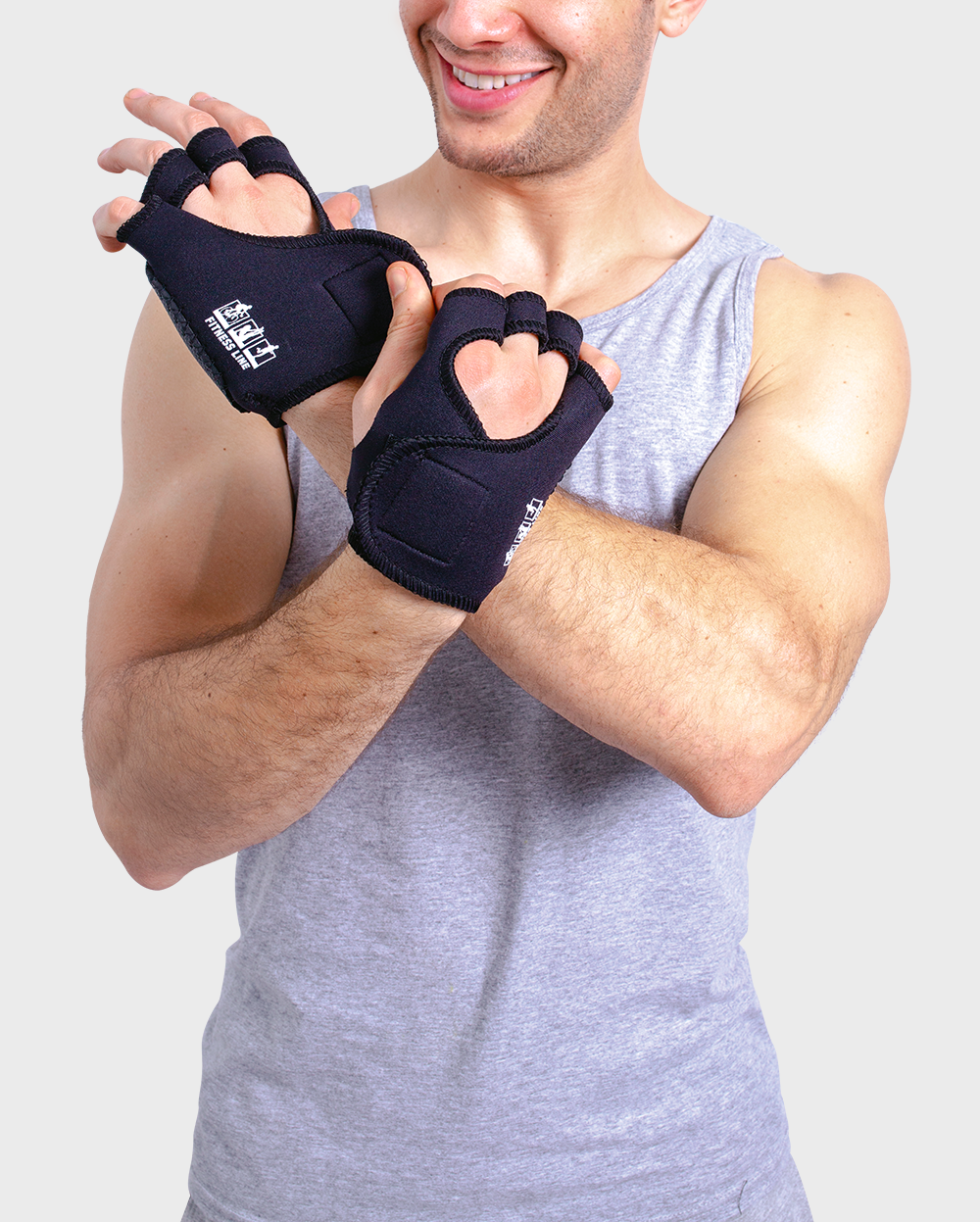 mujeres Workout guante neopreno halterofilia Gym grips Paws para hombres 